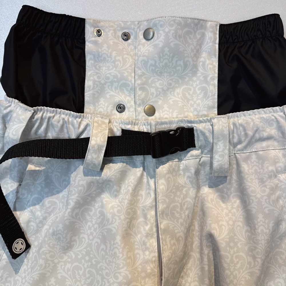 Damask Super Wide Jogger Pants