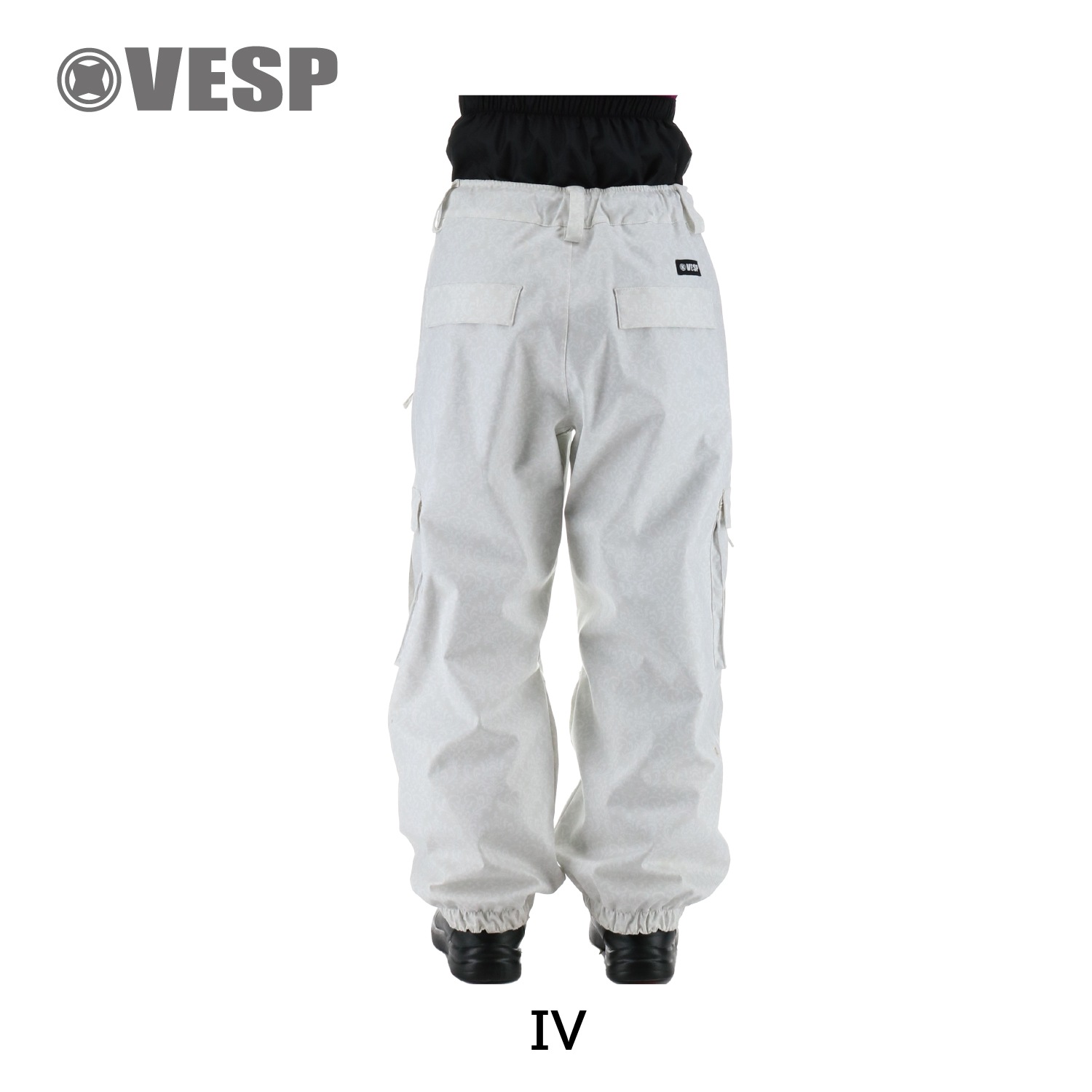 Damask Super Wide Jogger Pants
