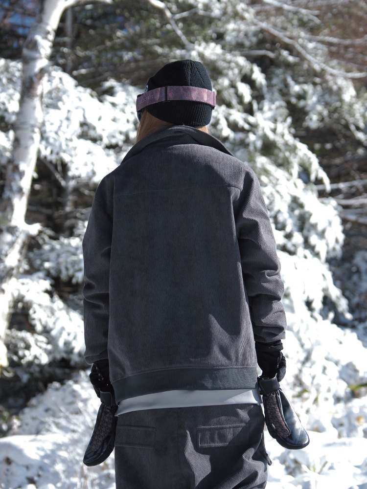 Corduroy Blouson Jacket