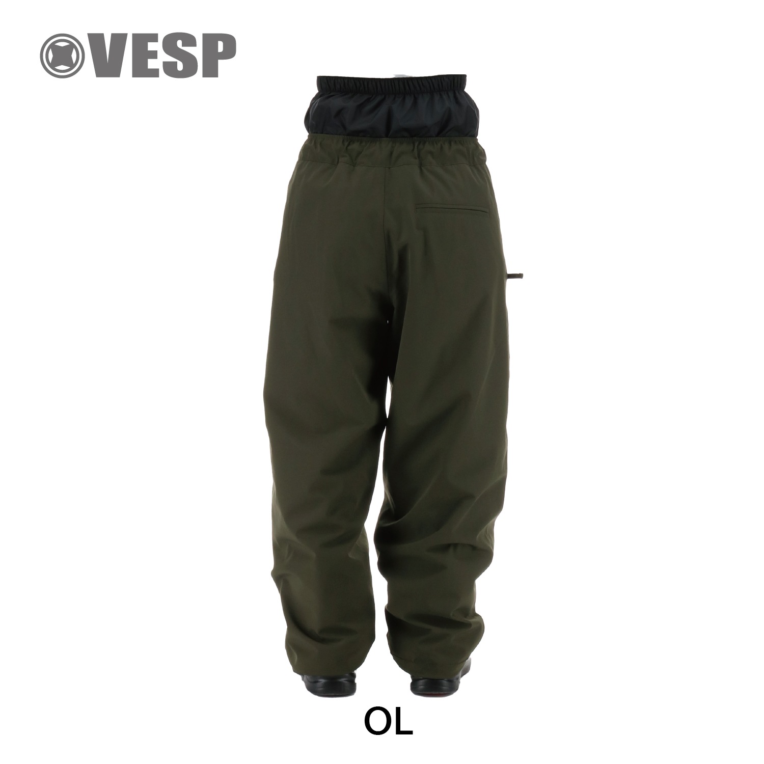 Nylon Wide Stretch Pants