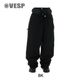 Nylon Wide Stretch Pants