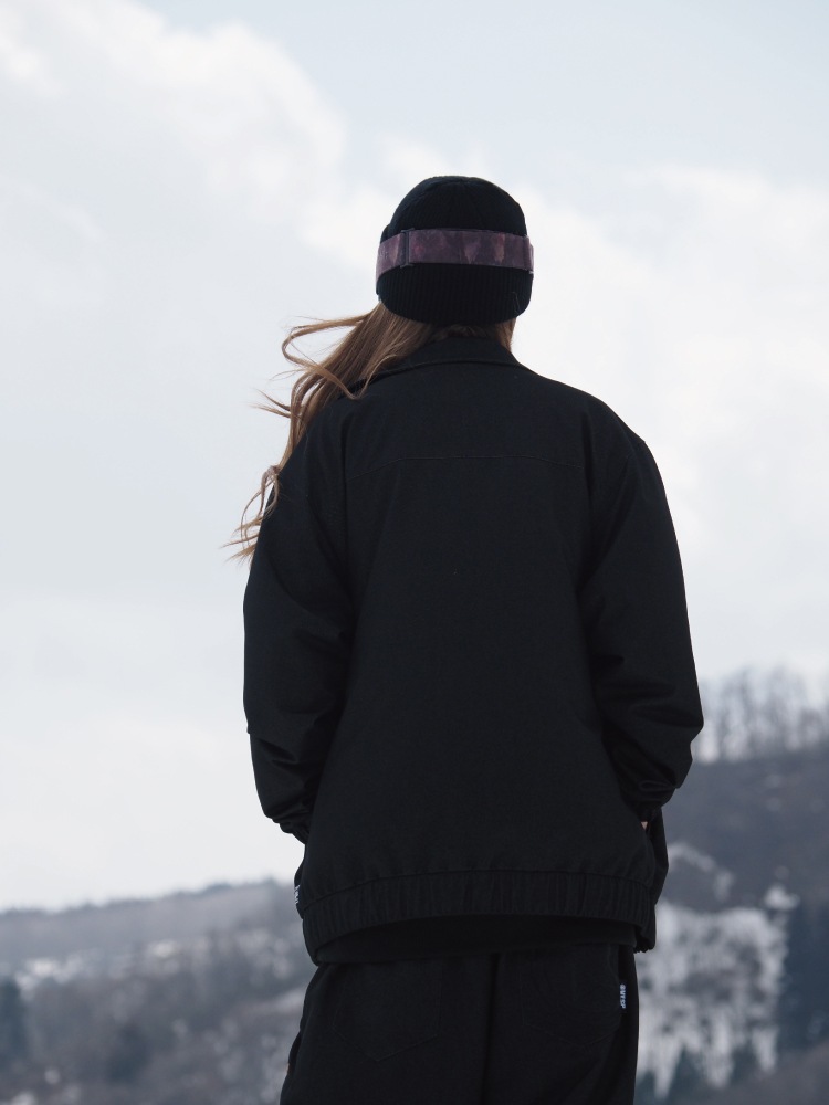 Denim Blouson Jacket