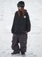 Diamond-shaped Logo Stretch Knit Parka