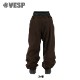 Chino Wide Jogger Pants