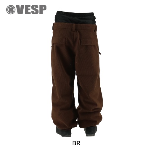 Corduroy Wide Jogger Pants