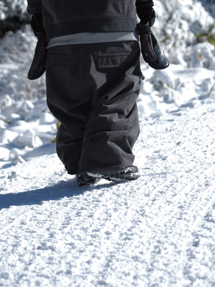 Corduroy Wide Jogger Pants