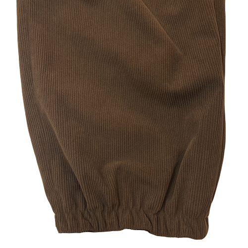 Corduroy Wide Jogger Pants