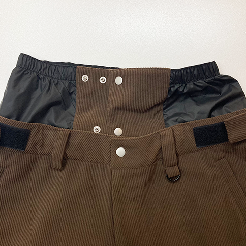 Corduroy Wide Jogger Pants