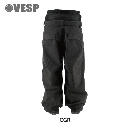 Corduroy Wide Jogger Pants