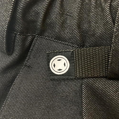 Denim Wide Jogger Pants