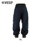 Denim Wide Jogger Pants