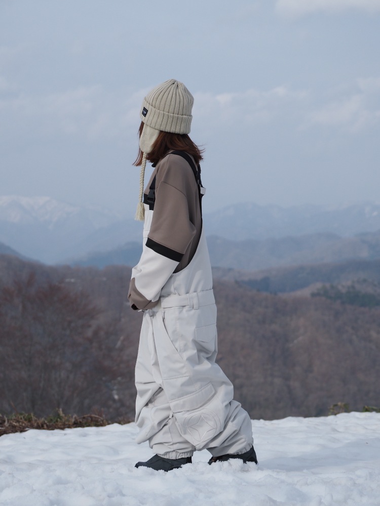 Twoway Wide Jogger Bib Cargo Pants