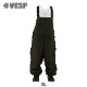 Twoway Wide Jogger Bib Cargo Pants