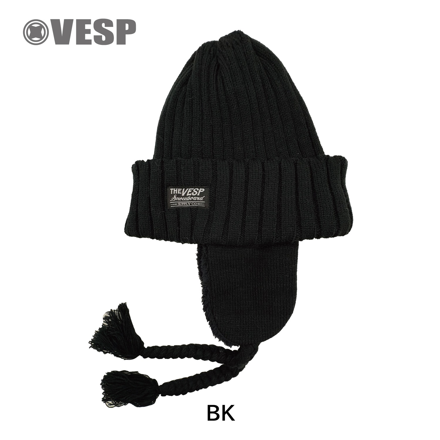 Ear Boa Knit Beanie