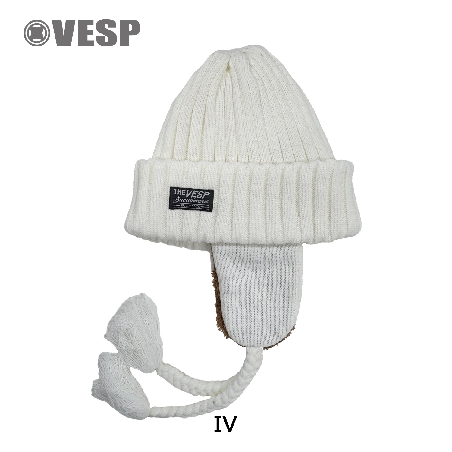 Ear Boa Knit Beanie