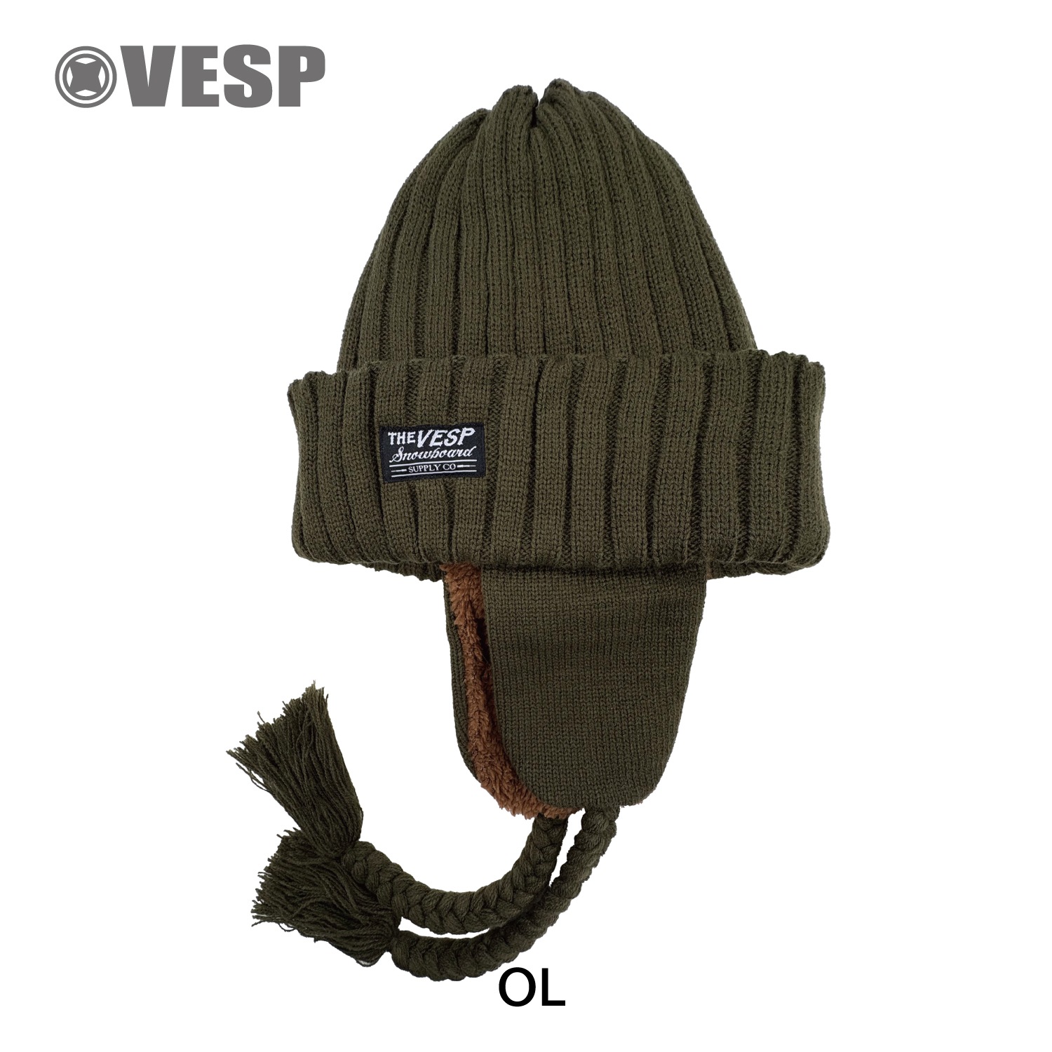 Ear Boa Knit Beanie