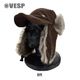 Corduroy Fur Warm Cap