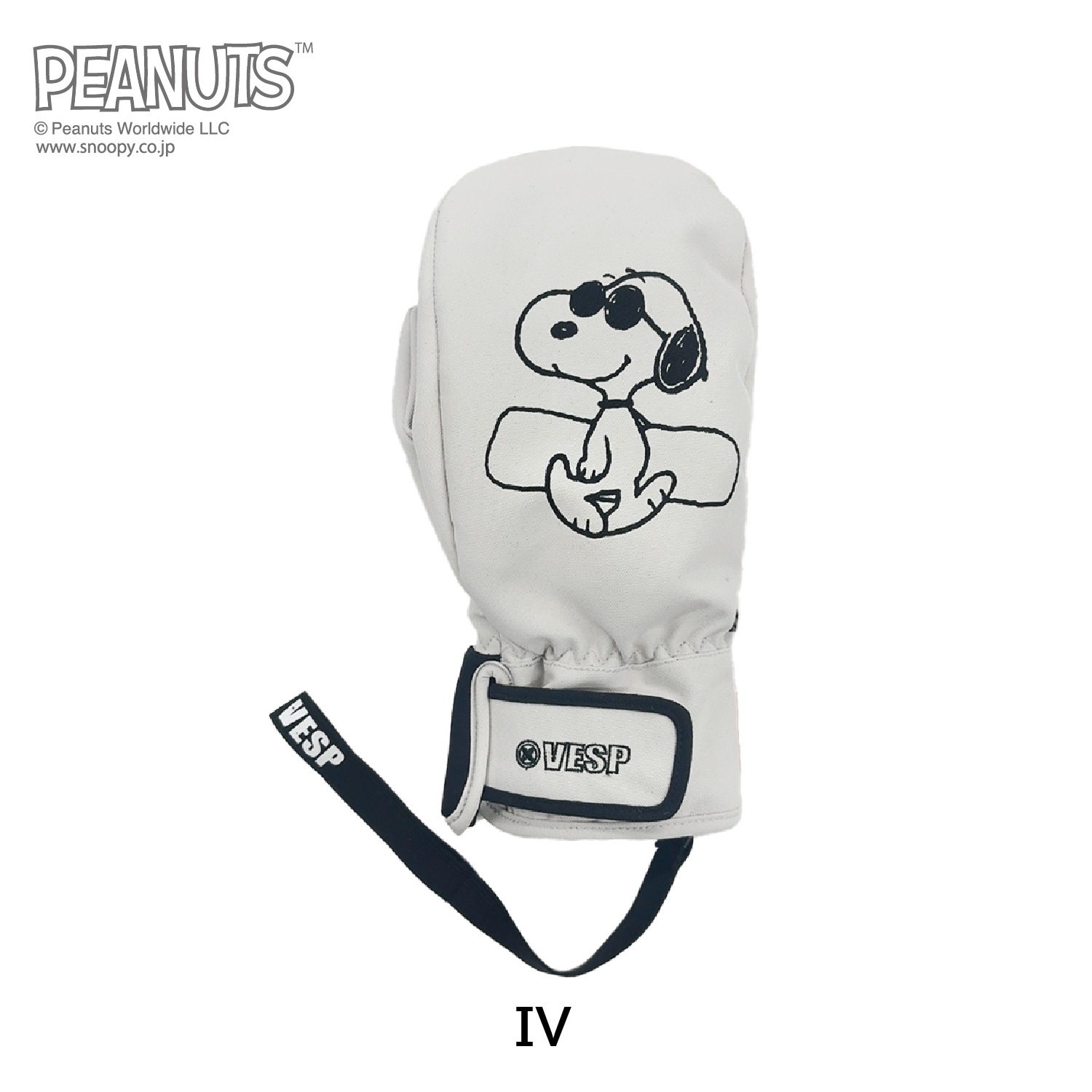 Peanuts Collaboration Print Mitten
