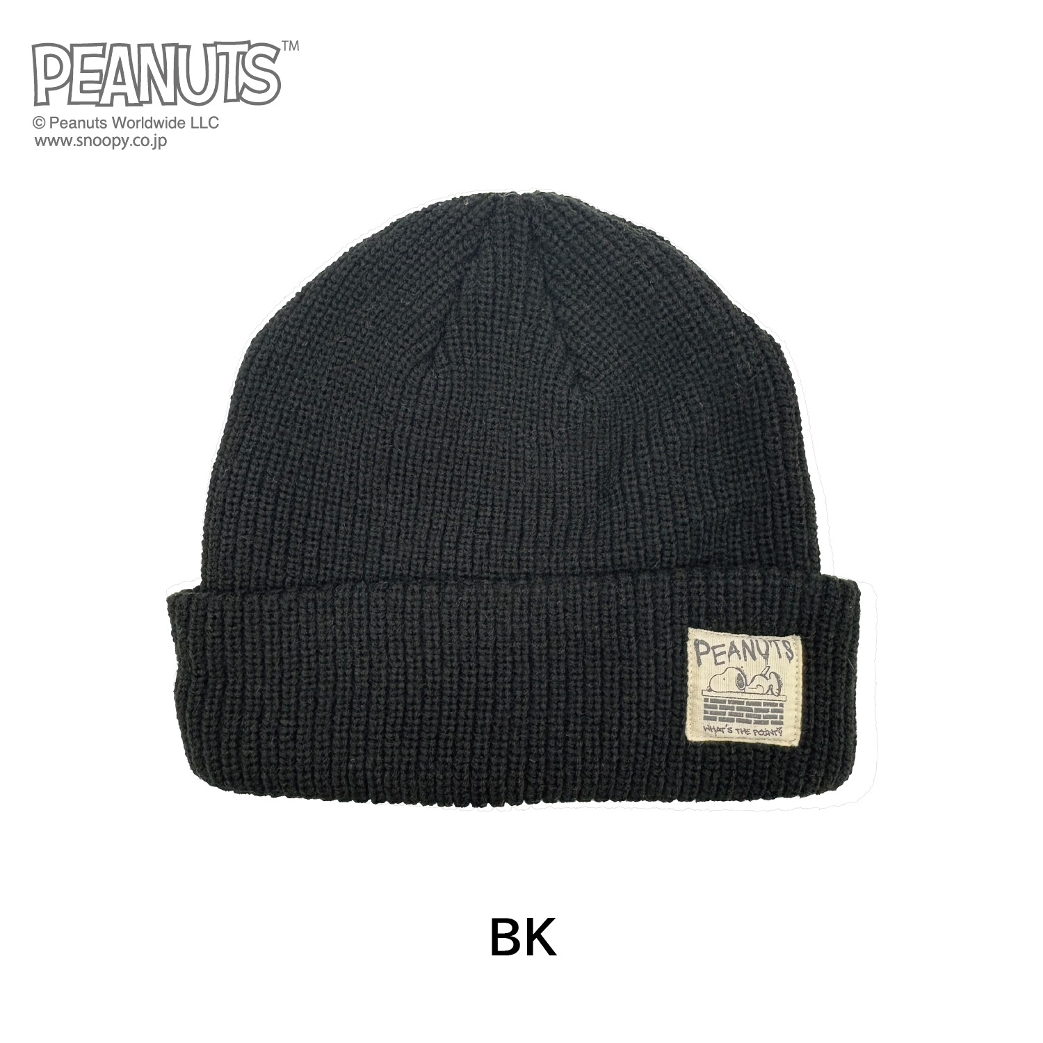 Peanuts Collaboration Rib Beanie