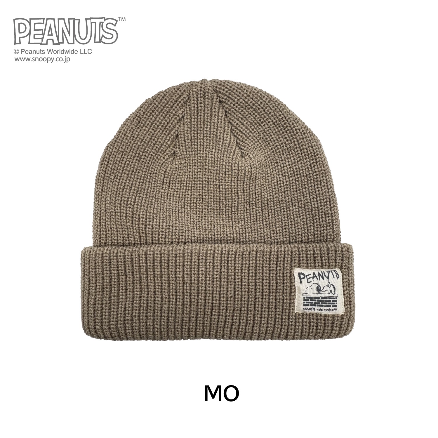 Peanuts Collaboration Rib Beanie