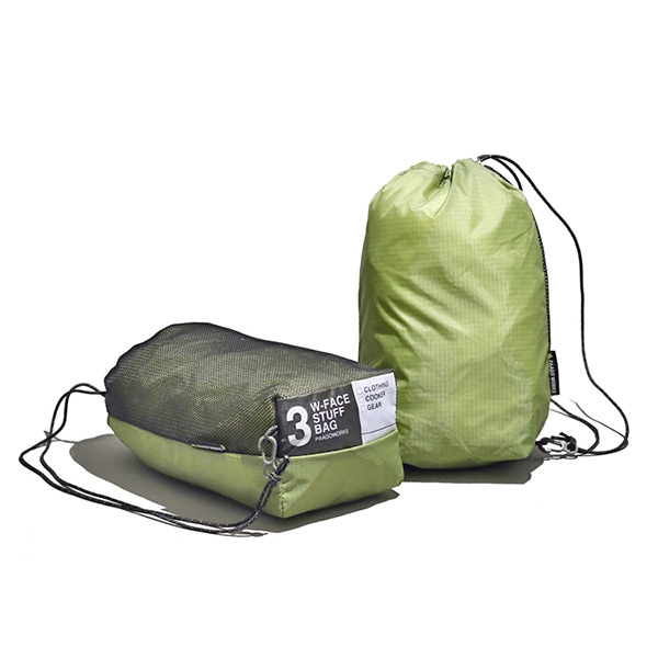 PaaGoWORKS W-FACE スタッフバッグ 3 モスグリーン [パーゴワークス]