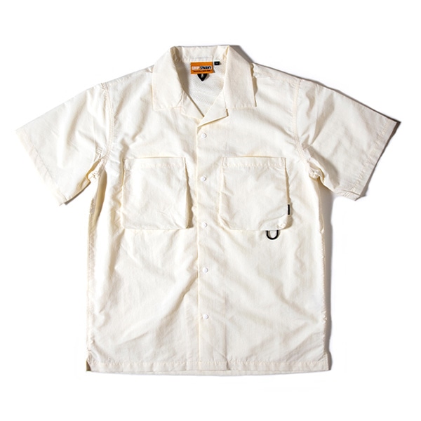 Grip Swany Supplex Camp Shirt White [グリップスワニー]