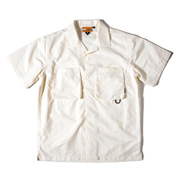 Grip Swany Supplex Camp Shirt White [グリップスワニー]