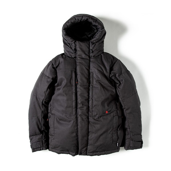 Grip Swany Fireproof Down JKT チャコールBK [グリップスワニー]