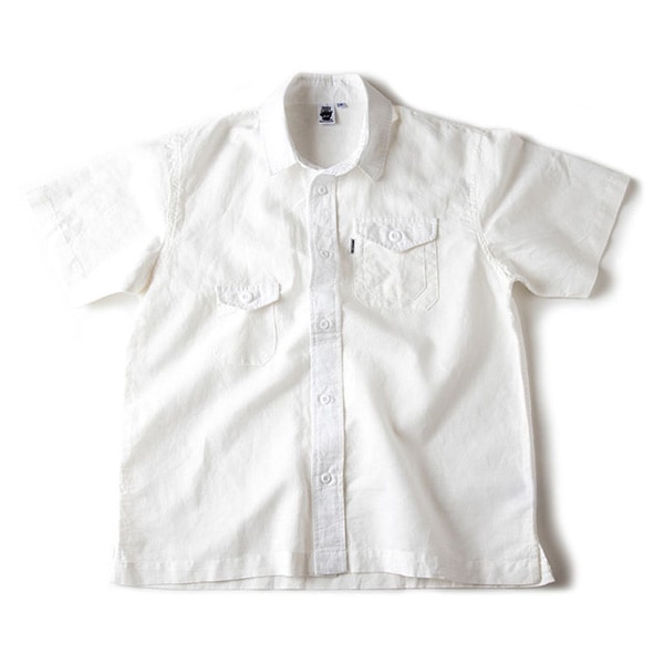 Grip Swany Hemp Camp Shirt White GSS-25 [グリップスワニー]