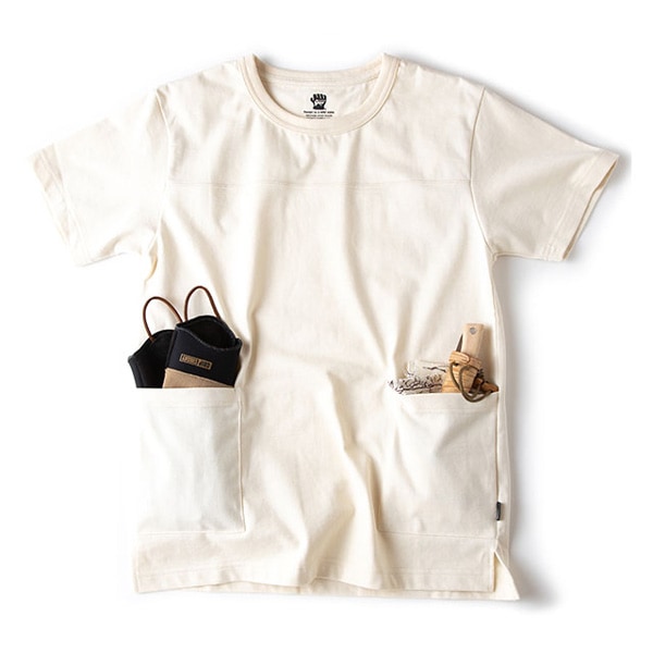 Grip Swany Camp Pocket T Shirt White GSC-23 [グリップスワニー]