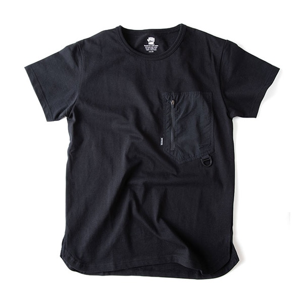 Grip Swany Gear Pocket T Shirt Black GSC-27 [グリップスワニー]