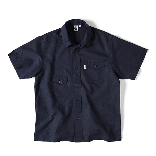 Grip Swany HEMP CAMP SHIRT DARK NAVY [グリップスワニー]