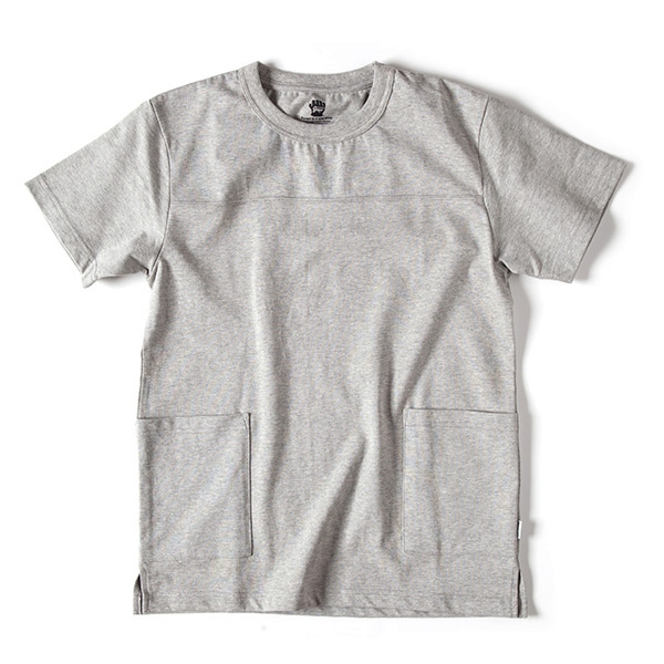 Grip Swany CAMP POCKET T SHIRT GRAY [グリップスワニー]