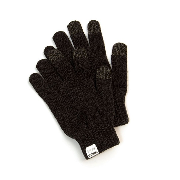 Grip Swany タッチスクリーンニットグローブ ブラック [グリップスワニー]