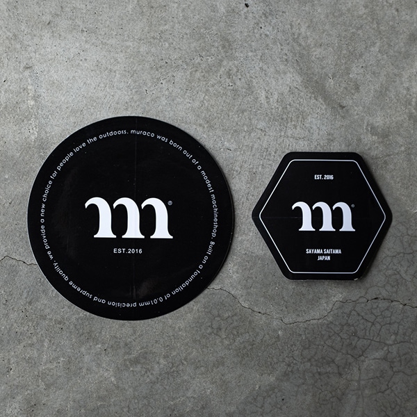 [当日出荷可] MURACO muraco Black Sticker Set [ムラコ]