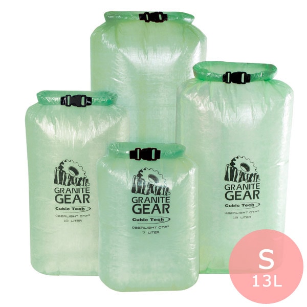 GRANITE GEAR eVent ウーバーライト ドライサック グリーン S（13L）サイズ [グラナイトギア]