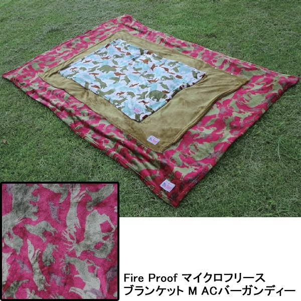 Oregonian Camper Fire Proof マイクロフリース ブランケット M AC Burgundy [オレゴニアンキャンパー]