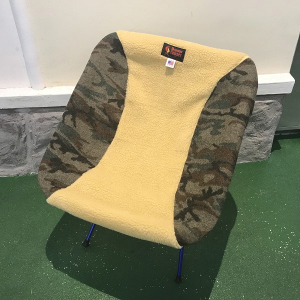 Oregonian Camper ウォームコンパクトチェアカバー（フリース、ウール） カモ・クリーム [オレゴニアンキャンパー]