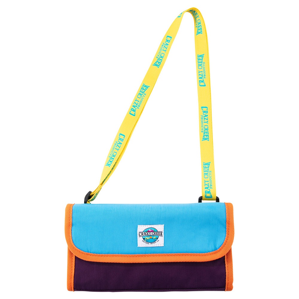 [30%OFF] Crazy Creek トラベルポーチ ターコイズ/パープル [クレイジークリーク]