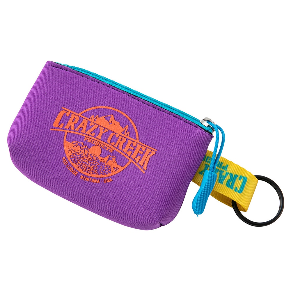 Crazy Creek ネオプレーン コインケース パープル [クレイジークリーク]