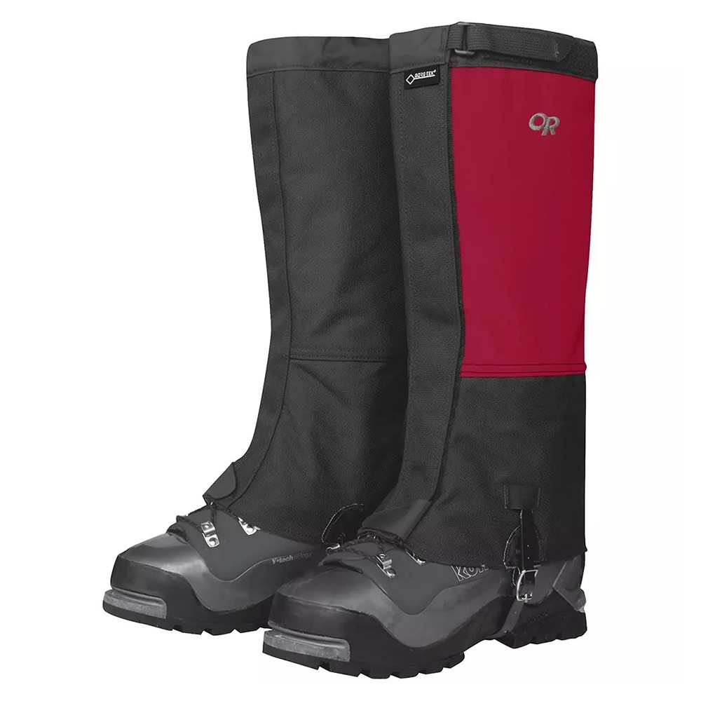 [30%OFF] OUTDOOR RESEARCH M's Expedition Crocodile Gaiters chili/black [アウトドアリサーチ]