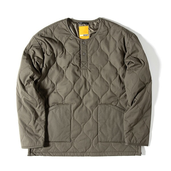 Grip Swany Fireproof Quilt Pullover Olive [グリップスワニー]
