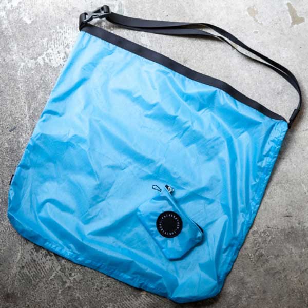 FAIRWEATHER packable sacoche cyan [フェアウェザー]