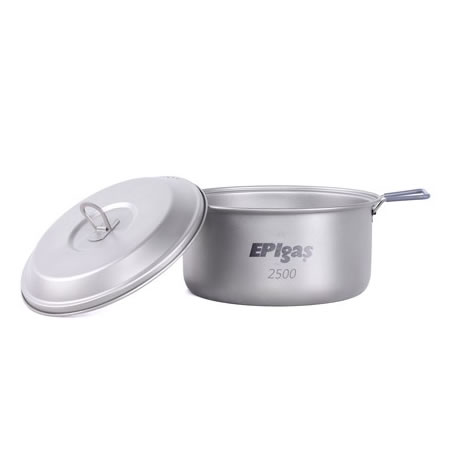 [20%OFF] EPIgas チタンポット2500 吊り下げチェーン付 [EPIガス]