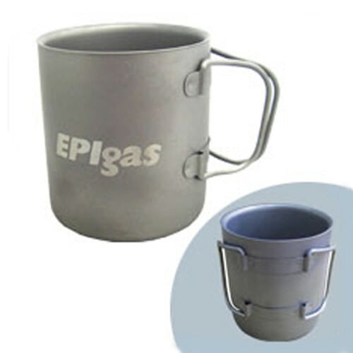 [20%OFF] EPIgas ダブルウォール チタンマグ [EPIガス]