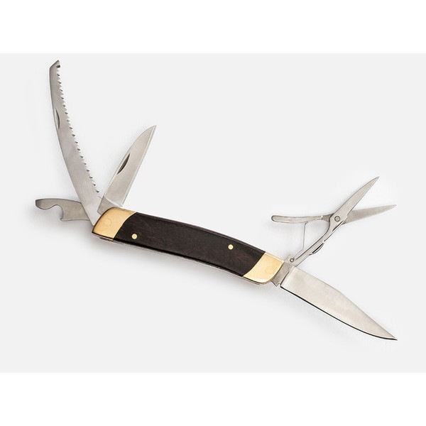 [30%OFF] NoBox マルチツールポケットナイフ wood [ノーボックス]