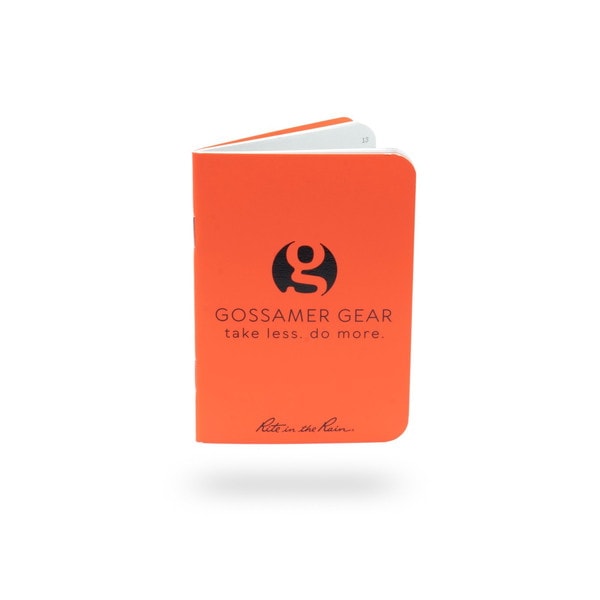 [当日出荷対応 平日12:00まで] Gossamergear Rite in the Rain Waterproof Notebook [ゴッサマーギア]