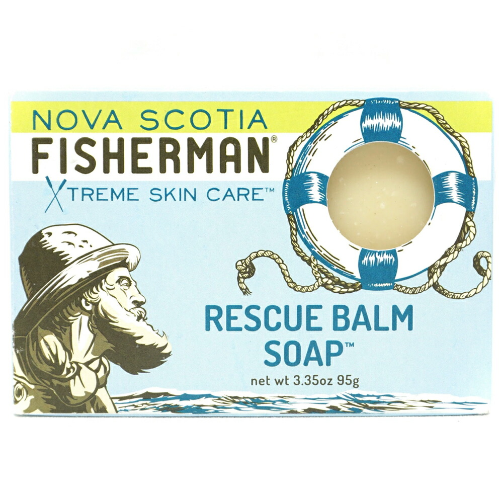 [当日出荷対応 平日12:00まで] Nova Scotia Fisherman Rescue Balm Soap 95g [ノバスコシアフィッシャーマン]