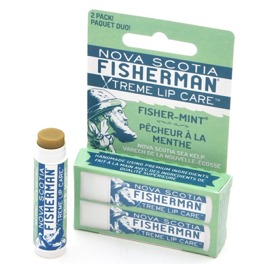 Nova Scotia Fisherman Fisher-Mint Lip Balm Double Pack [ノバスコシアフィッシャーマン]