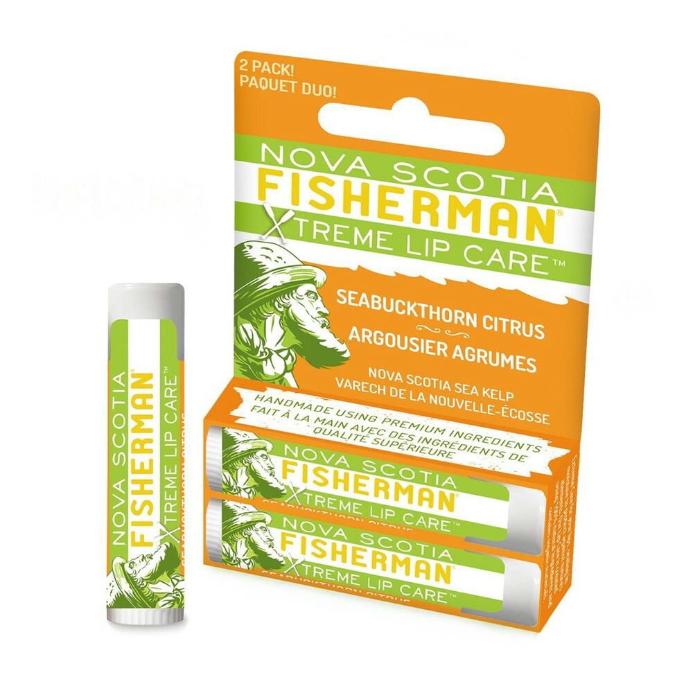 Nova Scotia Fisherman Seabuckthorn &Citrus Lip Balm Double Pack [ノバスコシアフィッシャーマン]